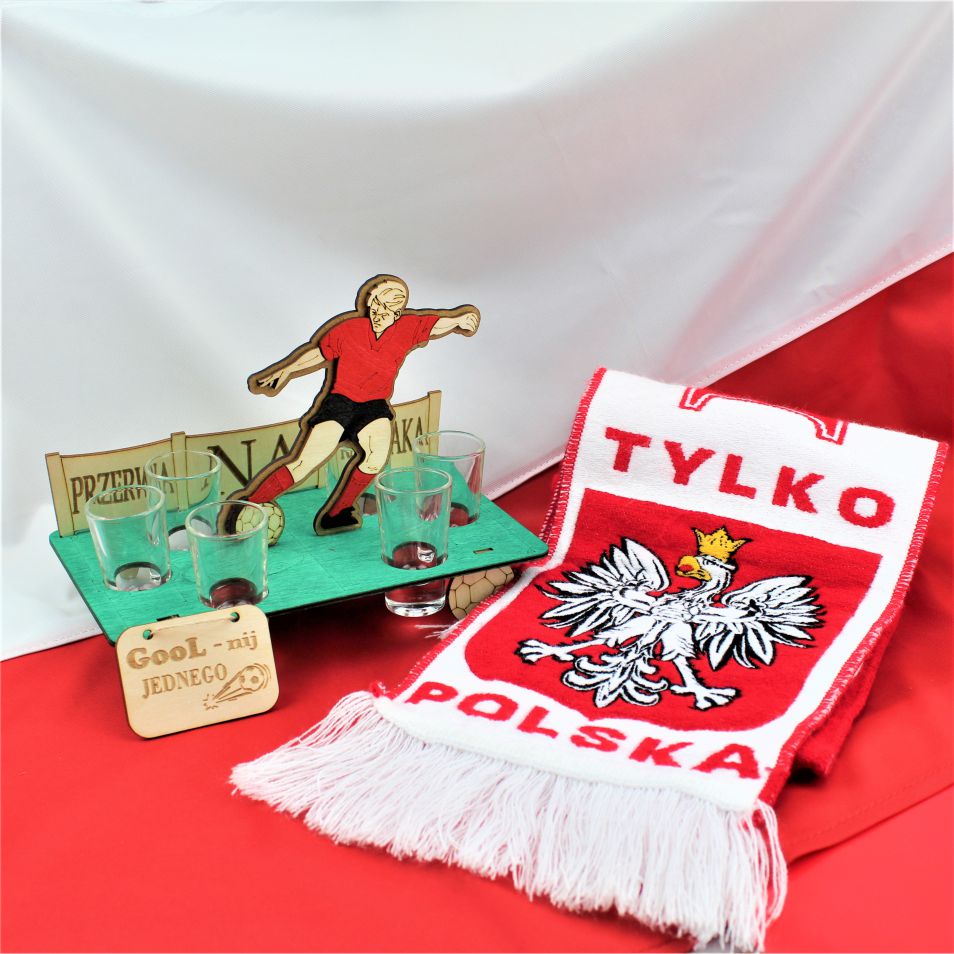 Stojak Piłkarz Przerwa na Karniaka zestaw dla Kibica - obrazek 3