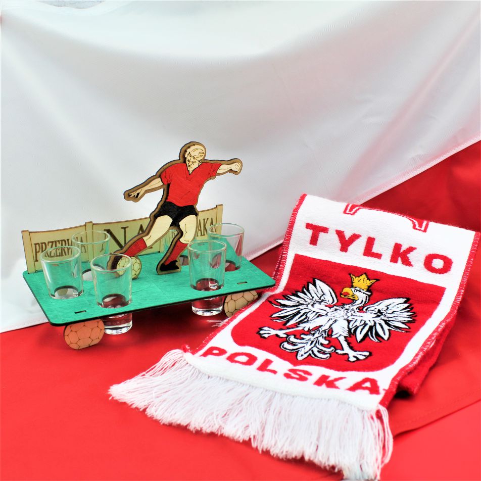 Stojak Piłkarz Przerwa na Karniaka zestaw dla Kibica - obrazek 4