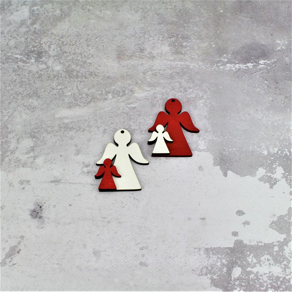 Zawieszka Aniołek 2 szt