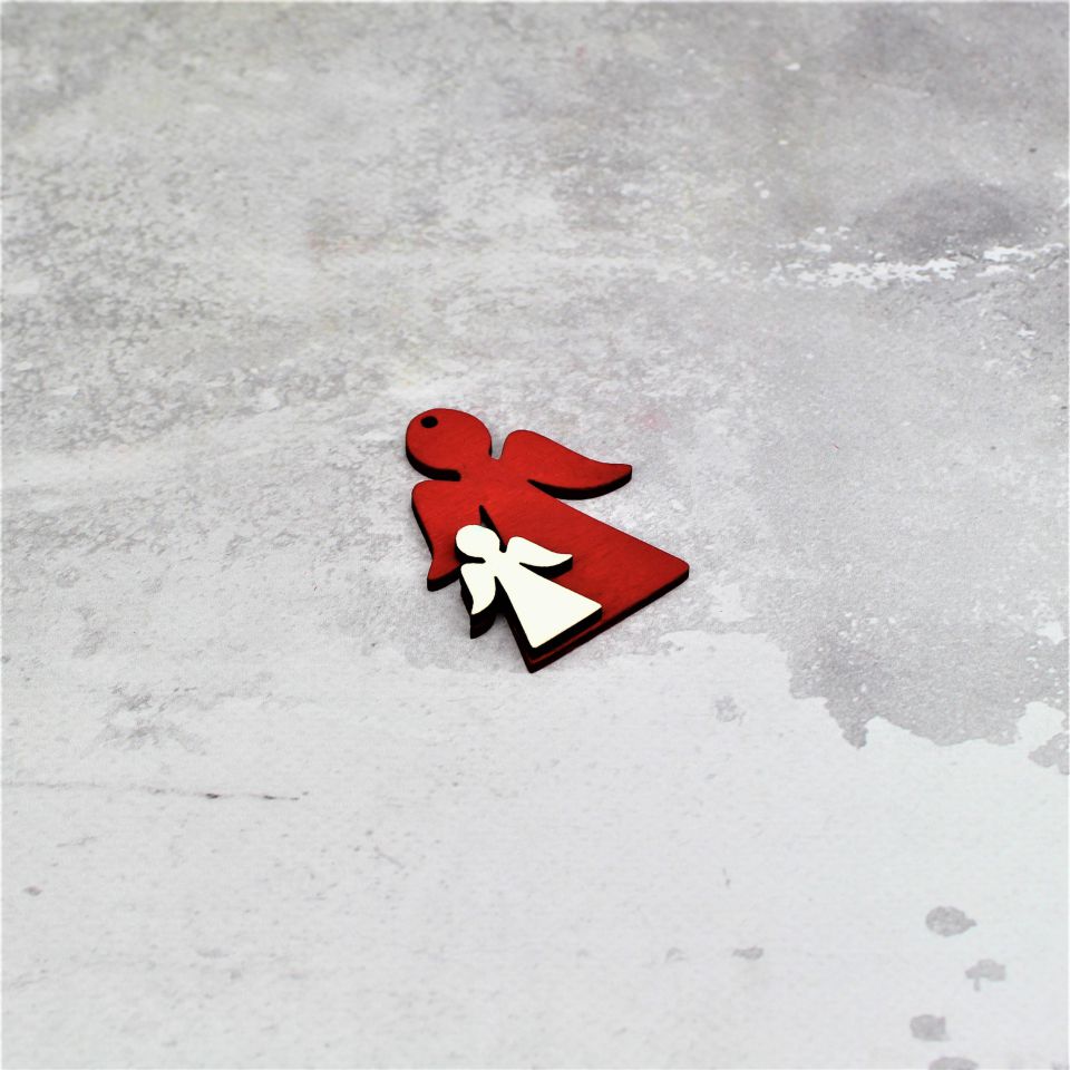 Zawieszka Aniołek 2 szt - obrazek 5