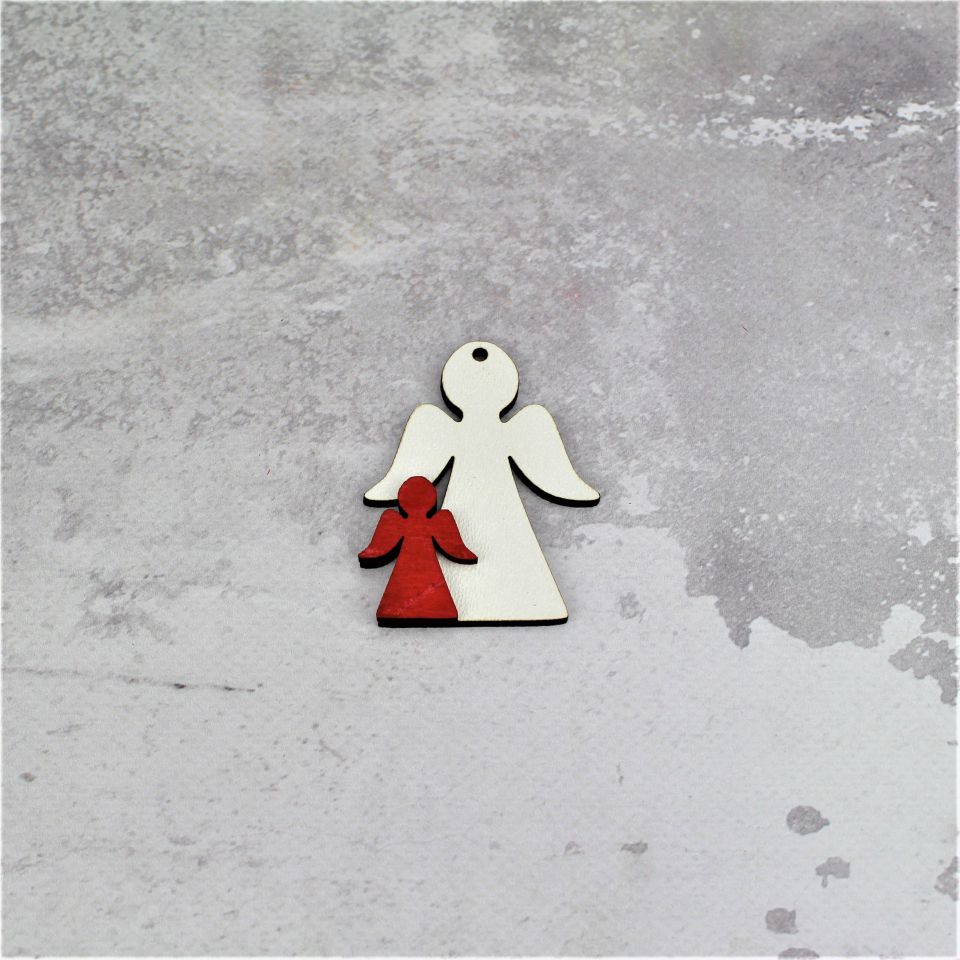 Zawieszka Aniołek 2 szt - obrazek 2