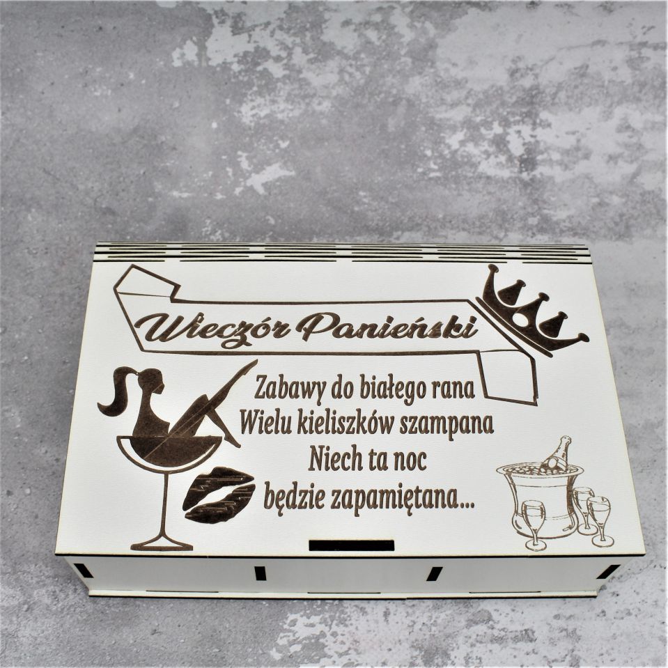 Kasetka z Grawerem Wieczór Panieński - obrazek 2