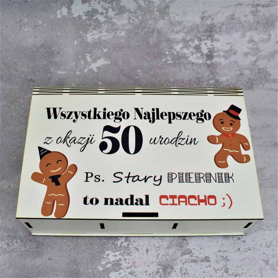 Kasetka z Nadrukiem na Urodziny - obrazek 2