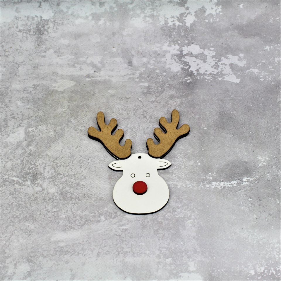 Zawieszka Reniferek 2 szt - obrazek 2