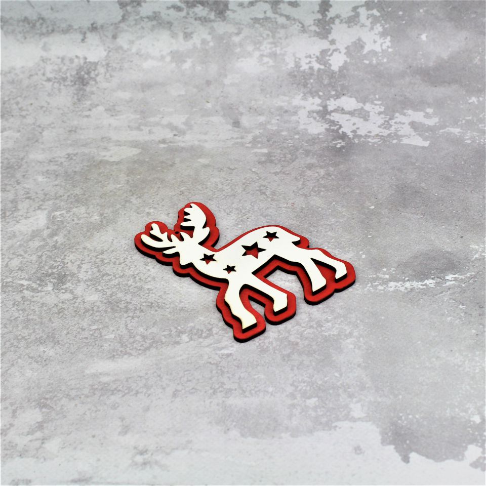 Zawieszka Renifer 2 szt - obrazek 5