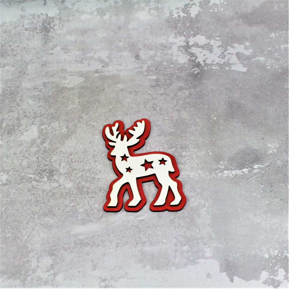 Zawieszka Renifer 2 szt - obrazek 4