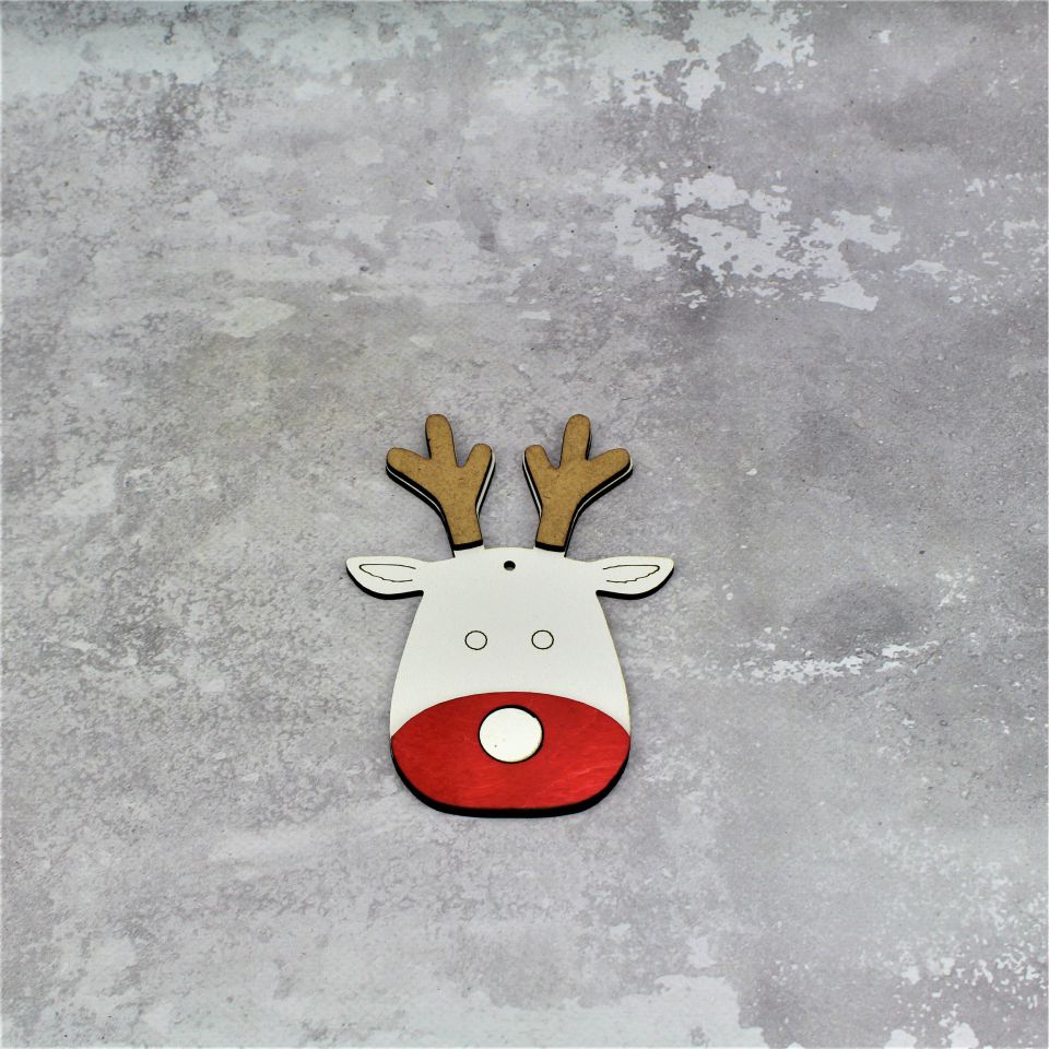 Zawieszka Renifer 2 szt - obrazek 3