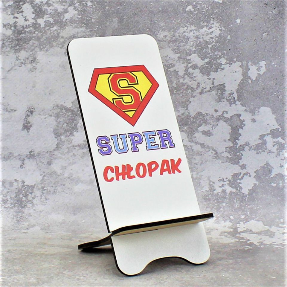 Stojak na Telefon "Super Chłopak" - obrazek 2