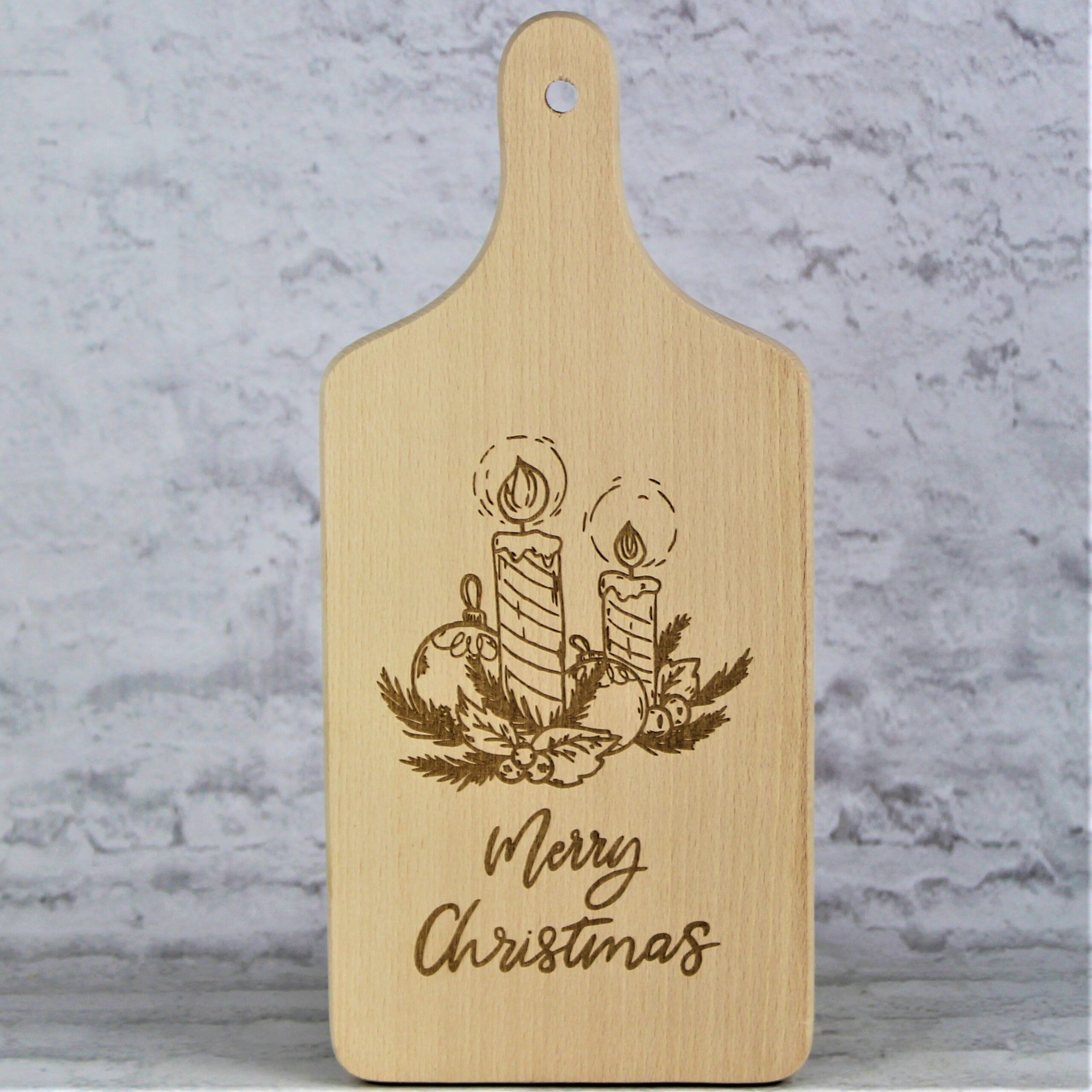 Świąteczna deska kuchenna Grawer MERRY CHRISTMAS Dekoracja Kuchni - obrazek 2