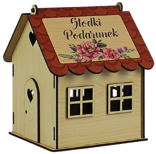 Domek na Słodycze SŁODKI PODARUNEK