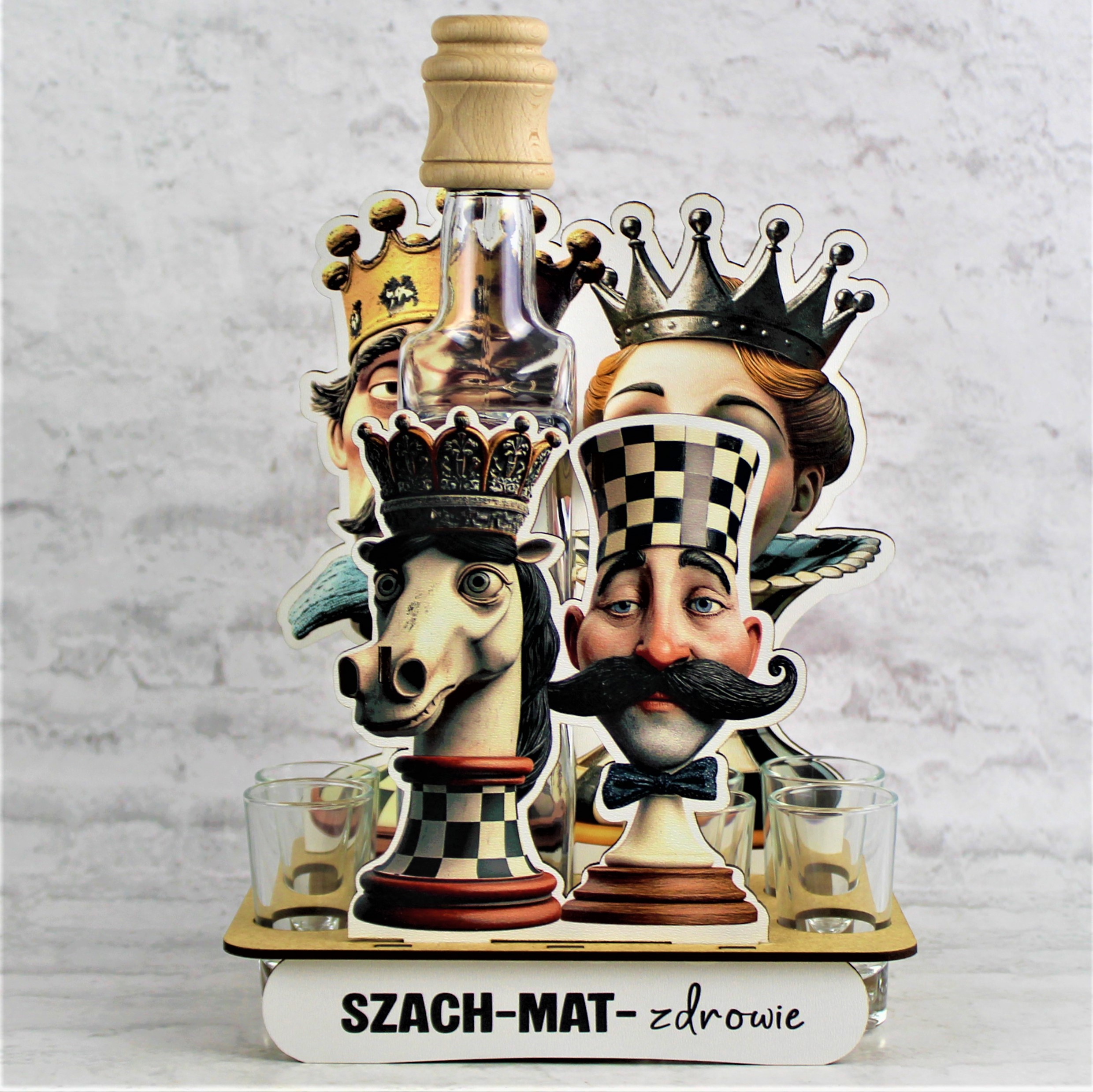 Zestaw Prezentowy SZACH-MAT Prezent dla Mężczyzny Szachy - obrazek 4