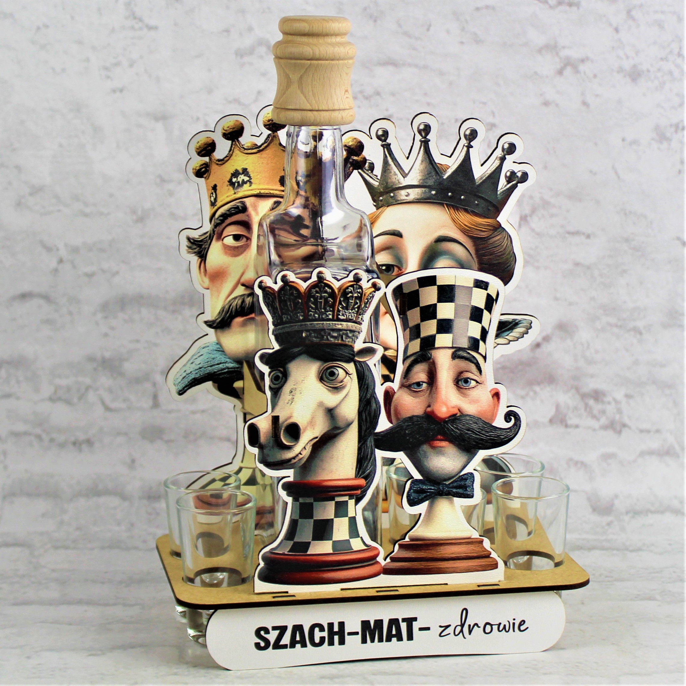 Zestaw Prezentowy SZACH-MAT Prezent dla Mężczyzny Szachy - obrazek 3