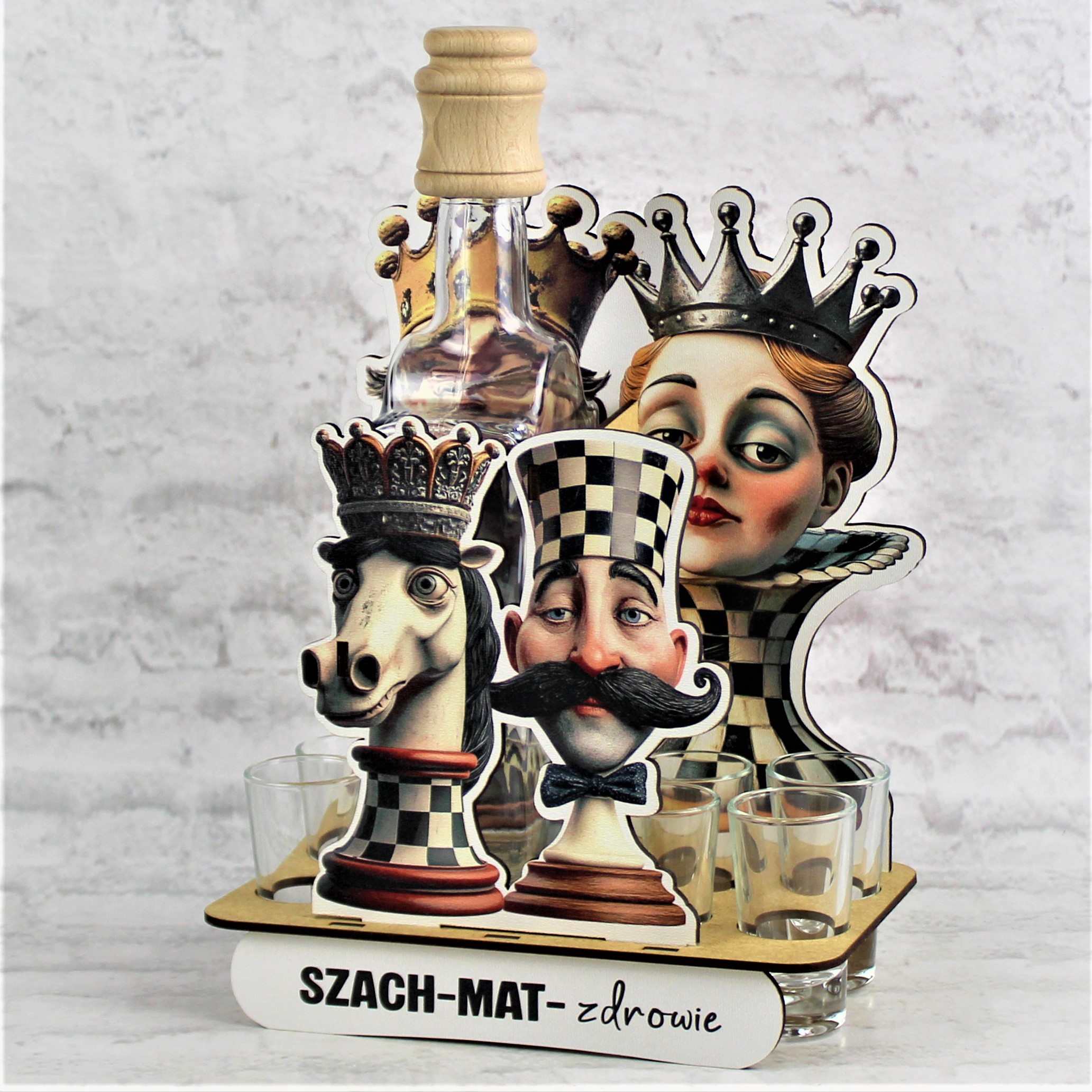 Zestaw Prezentowy SZACH-MAT Prezent dla Mężczyzny Szachy - obrazek 2