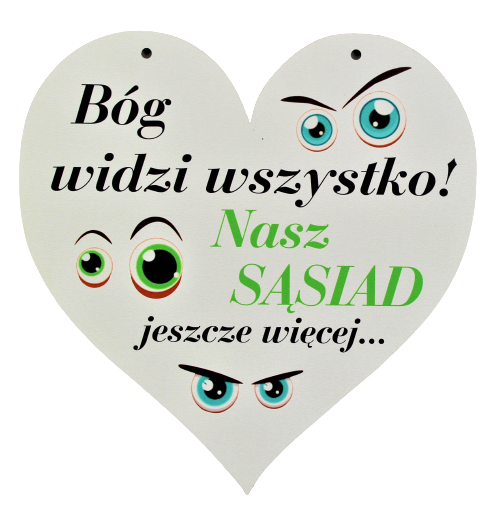 Prezent Dla Kobiety Dekoracyjna Tabliczka Zawieszka SERCE